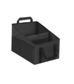 Foldable Multi Compartment Car Organizer Black 16-1202