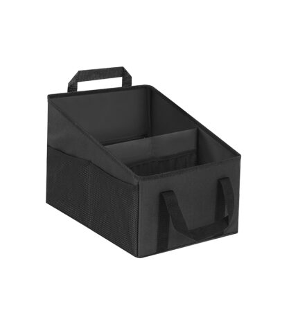 Foldable Multi Compartment Car Organizer Black 16-1202