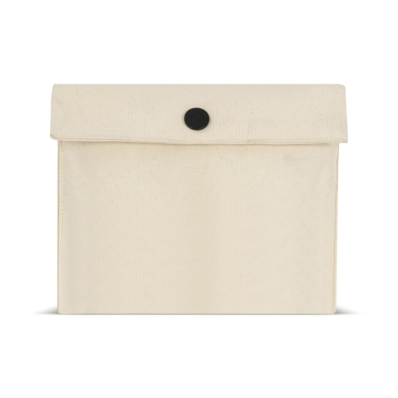 Canvas toiletry bag
