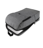 Grey Linen Backpack