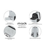 POP Backpack Backpack Grey 12-1014 – Bild 10