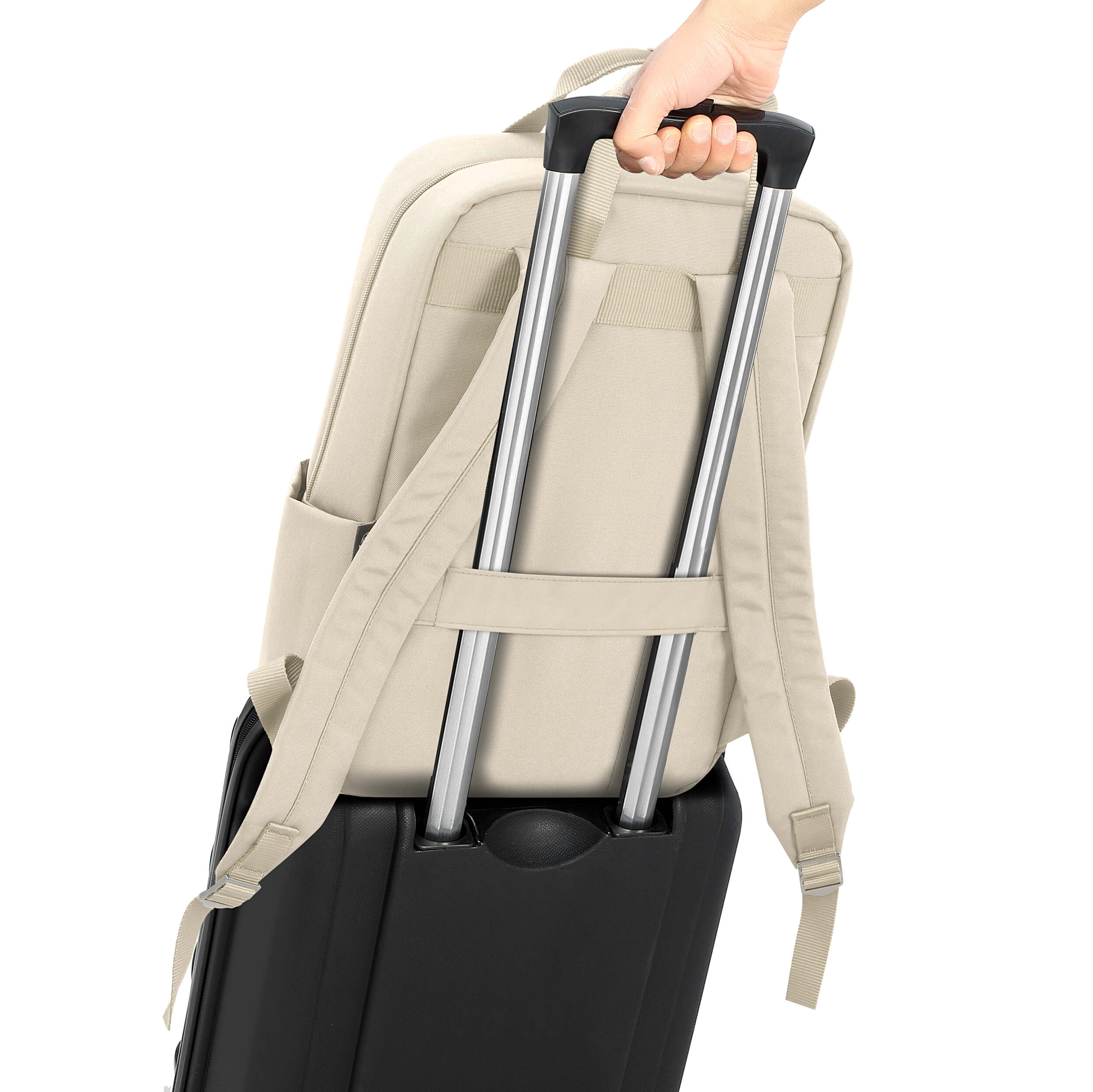 Bagseurope.com Nova Eco Backpack Beige 12-1022 – Bild 7