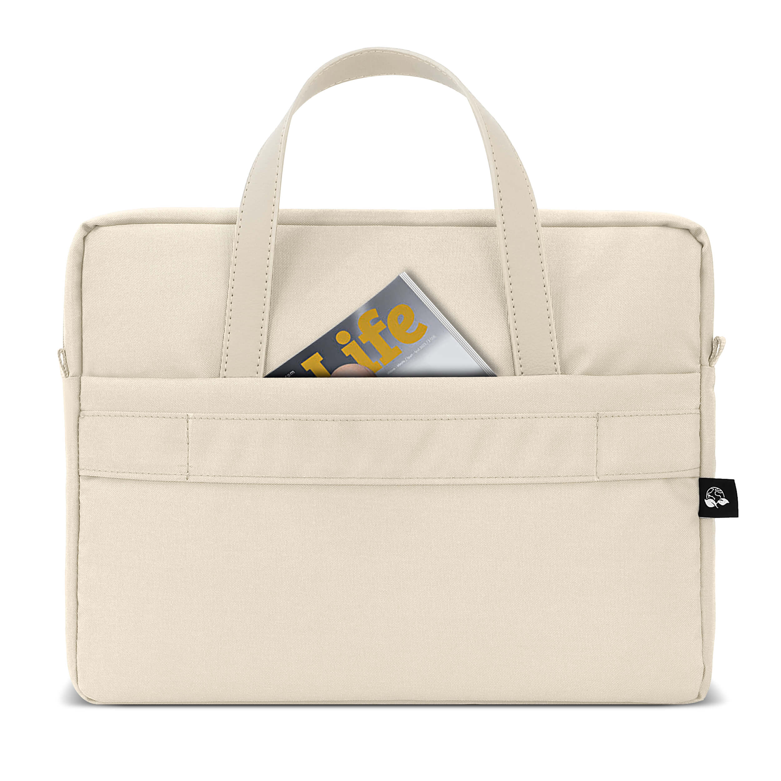 Bagseurope.com Nova Eco Laptop Bags Beige 13-1032 – Bild 4