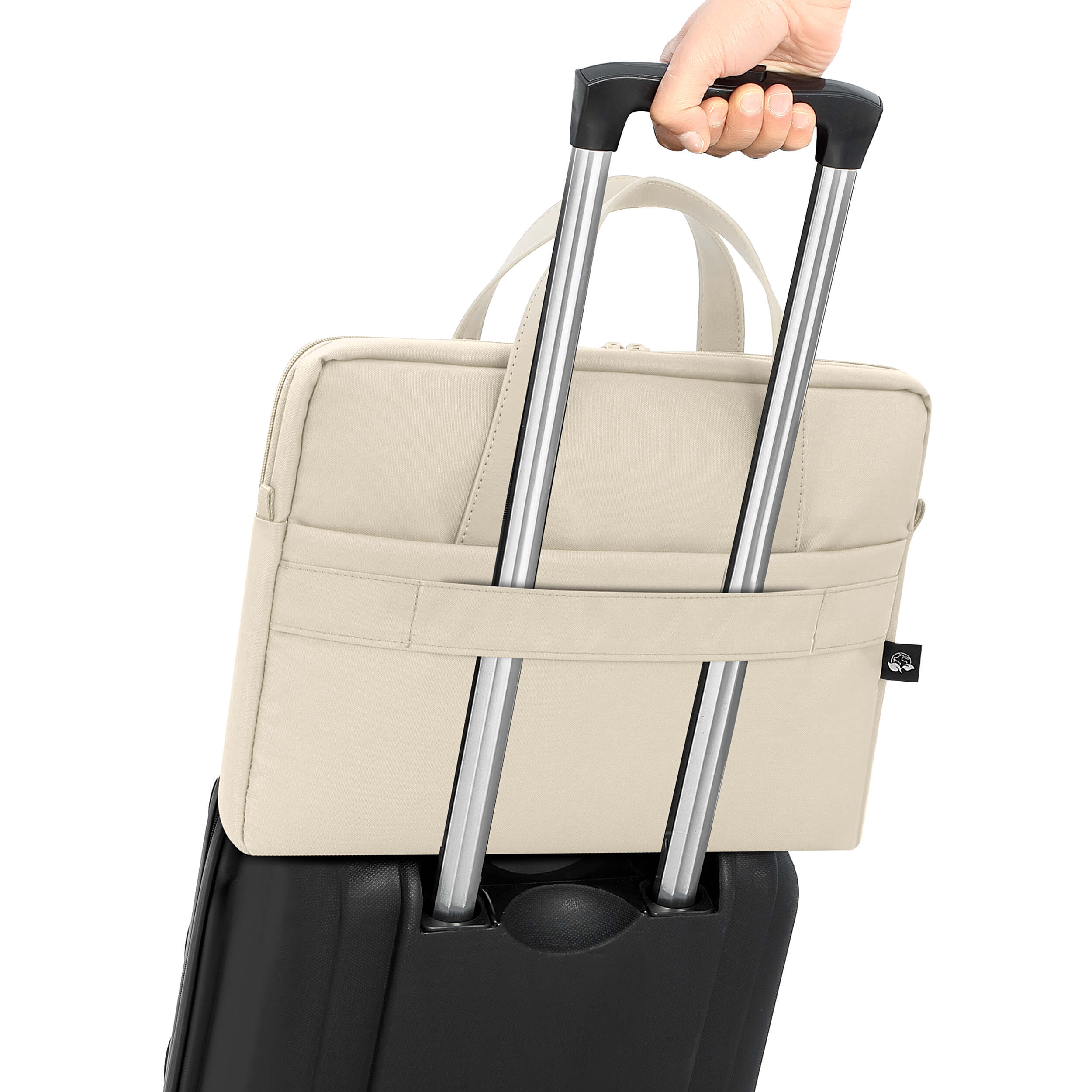 Bagseurope.com Nova Eco Laptop Bags Beige 13-1032 – Bild 6