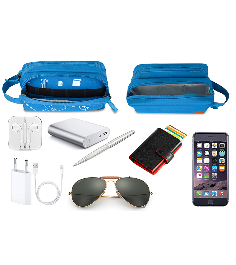 Bagseurope.com Çanta Üretimi Organizer Bags Blue 15-1005 - Image 6