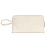 Canvas toiletry bag