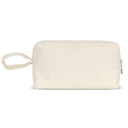 Canvas toiletry bag