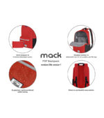 POP Backpack Backpack Red 12-1010 – Bild 10