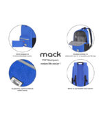 POP Backpack Backpack Blue 12-1011 – Bild 10